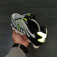 Кроссовки Nike Shox TL Gray Black Green, фото 2