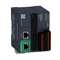 TM221ME16T МОДУЛЬНЫЙ БАЗОВЫЙ БЛОК М221-16IO ТРАНЗИСТ ИСТОЧНИК ETHERNET