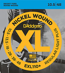 D'Addario EXL110+ Комплект струн для электрогитары
