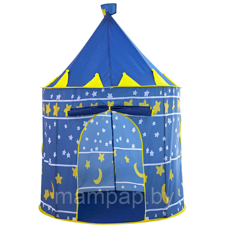 Детская игровая палатка "Замок" синяя - фото 3 - id-p107944091