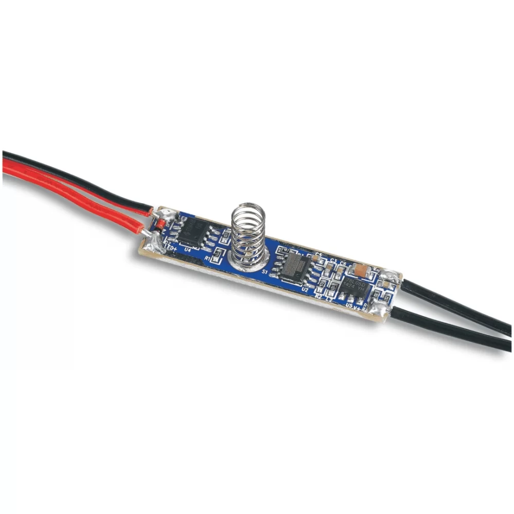 Сенсорный мини-диммер для светодиодной ленты (прикосновение) TH21 8А - фото 1 - id-p173087986