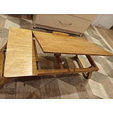 Столик-трансформер ручной работы для ноутбука и завтрака в постели, фото 3