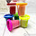 Набор для лепки Genio Kids Тесто-пластилин. Формы и фигуры 6 цветов, 10 формочек TA 2005, фото 8