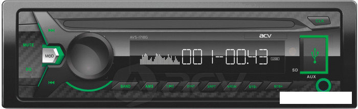 USB-магнитола ACV AVS-1718G, фото 2