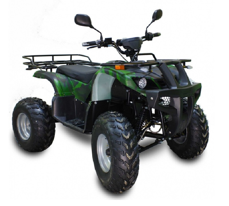 Квадроцикл GreenCamel Сахара A2230 (72V 2200W R10 Дифференциал), армейский  зеленый