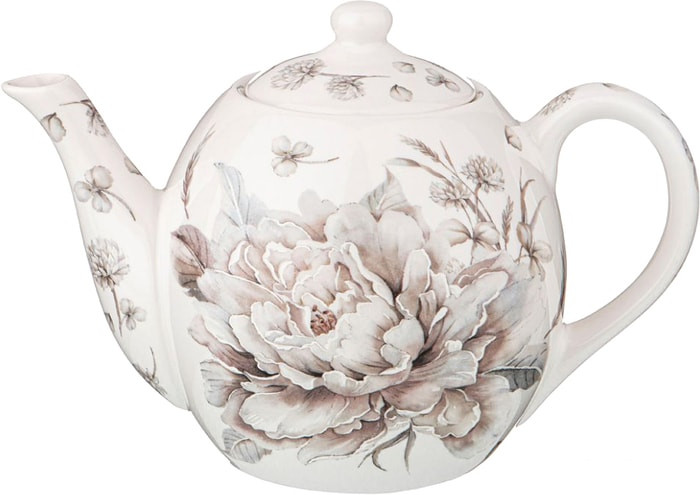Заварочный чайник Lefard Белый цветок 86-2431 - фото 1 - id-p173005337