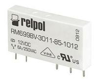 Реле RM699BV-3011-85-1060, 1CO, 6A(250VAC/30VDC), AgSnO2, вертикальное исполнение, для печатных плат и цоколя,