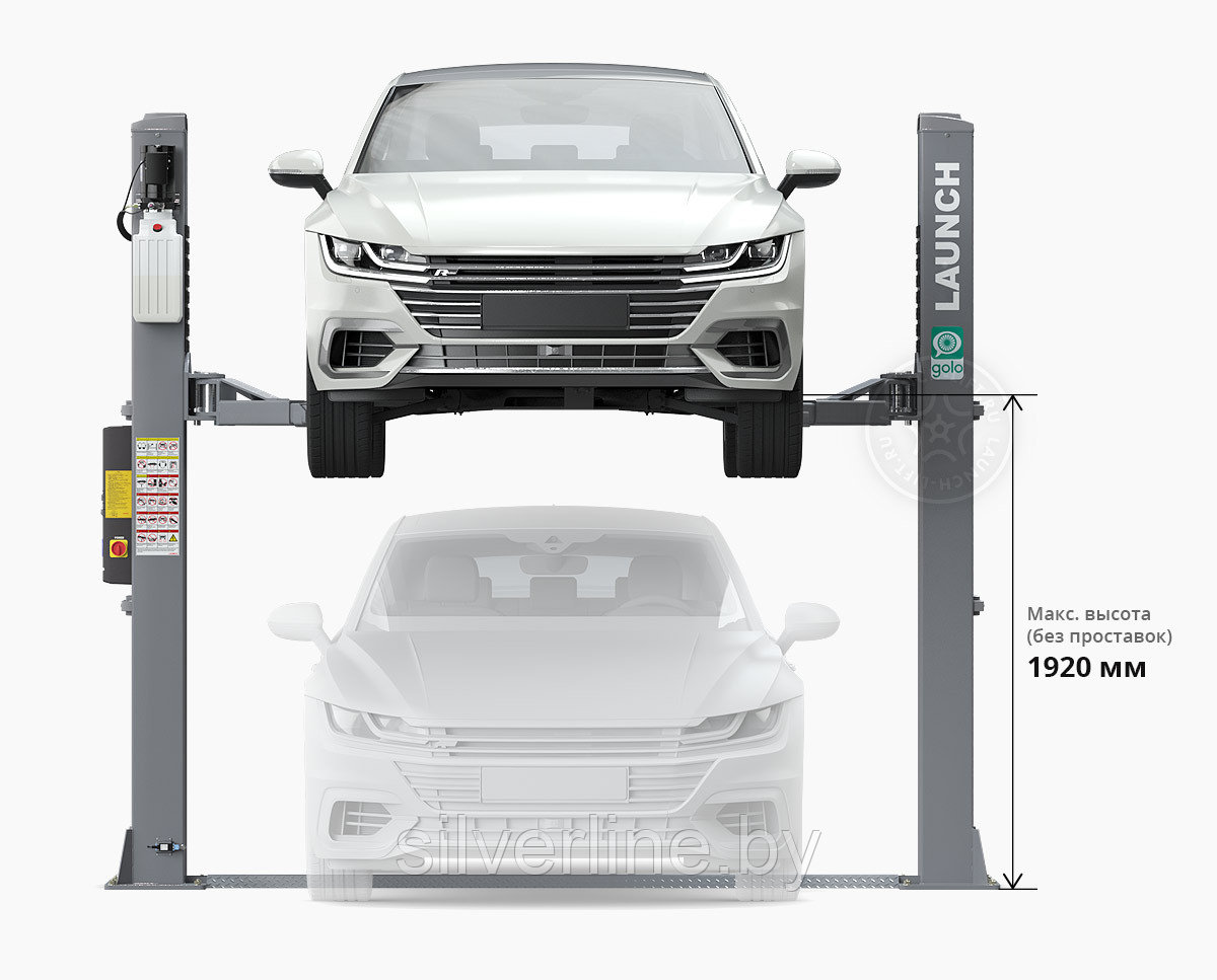 Электрогидравлический двухстоечный подъемник LAUNCH TLT-240SBS - фото 2 - id-p173109159