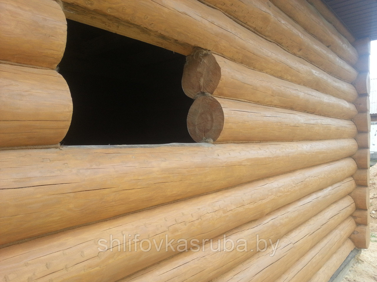 Конопатка срубов из бревна и бруса. Шлифовка, пропитка, отделка деревянных домов - фото 1 - id-p20328689