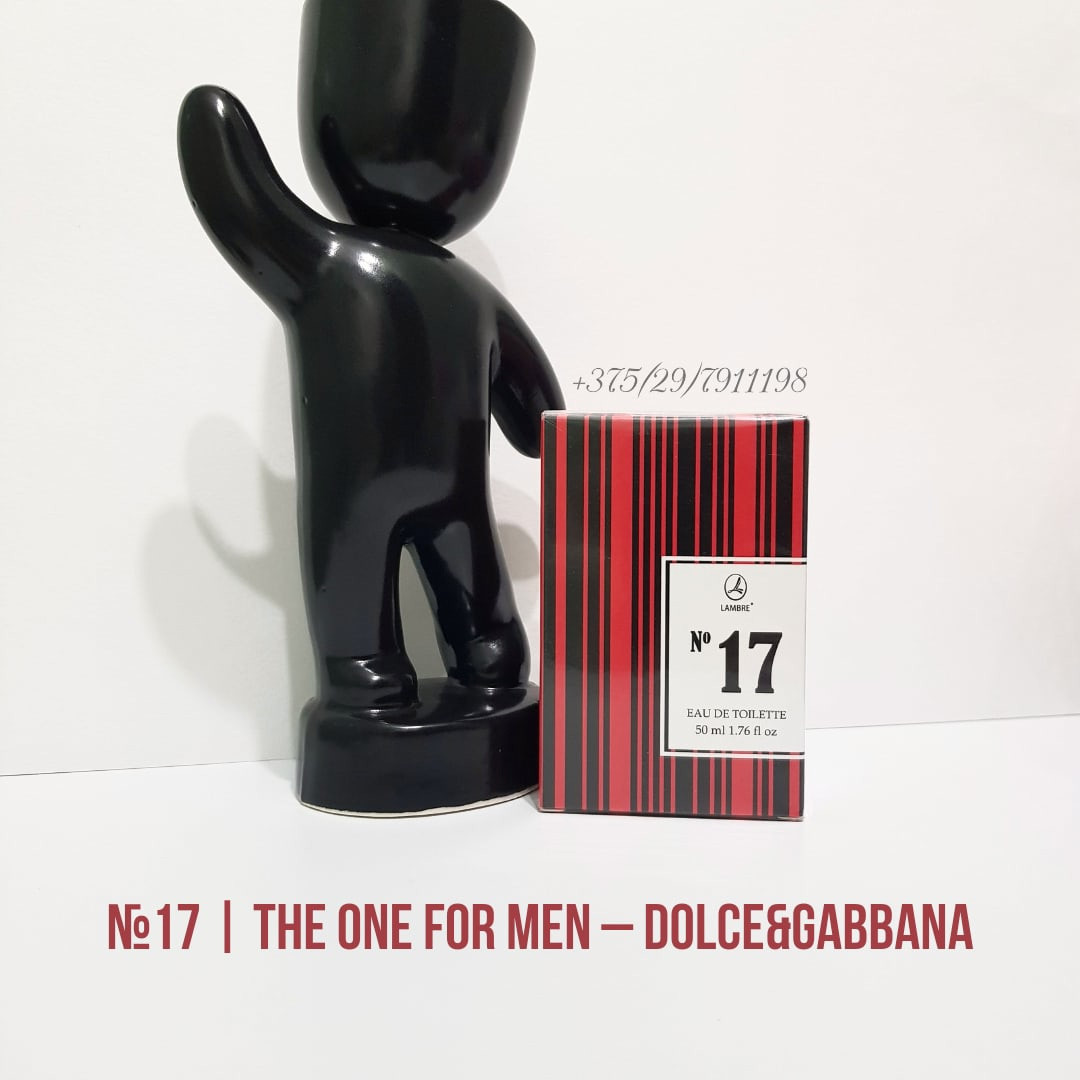 Мужская туалетная вода nr 17, 50 мл  "The One"  Dolce & Gabbana