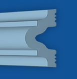 Молдинг 18001D из дюрополимера 200*40*18мм ФОРМАТ, фото 3