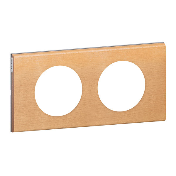 Рамка 2-ая (двойная), цвет дерево клен, LEGRAND CELIANE