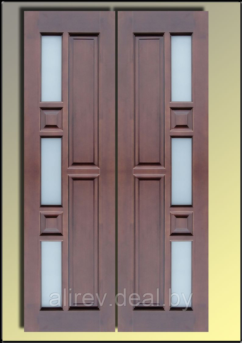 Дверь деревянная межкомнатная "Квадрат" - фото 4 - id-p20406242