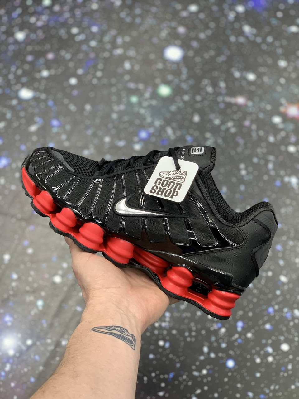 Кроссовки Nike SHOX TL Black Red
