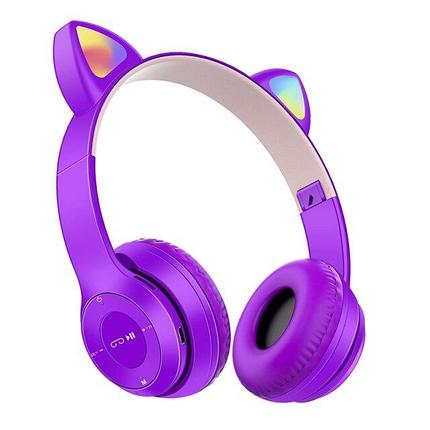 Беспроводные наушники с ушками PROFIT P47M Mini, цвет: фиолетовый, фото 2