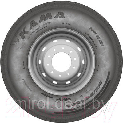 Грузовая шина KAMA NF 201 315/80R22.5 156/150L Рулевая - фото 3 - id-p173114260