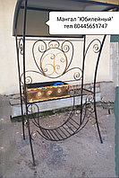 Мангал с крышей Юбилейный Грифонсервис МС7