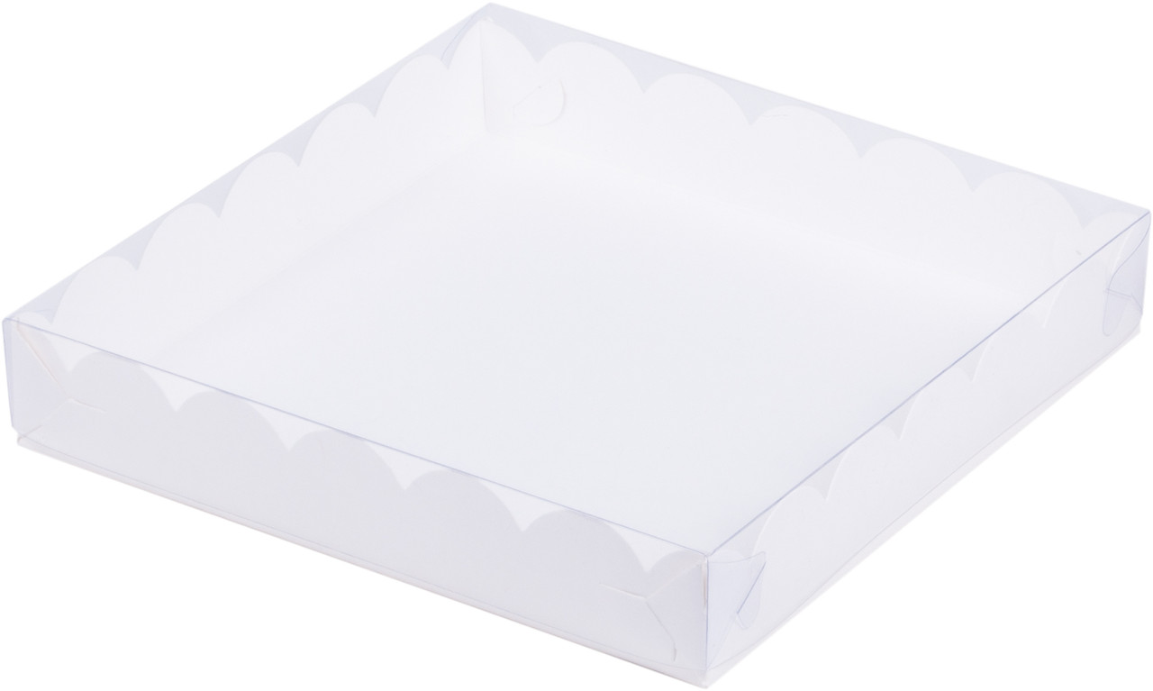 Коробка для пряников/печенья, (белая), 240х240х h30 мм - фото 1 - id-p173115163