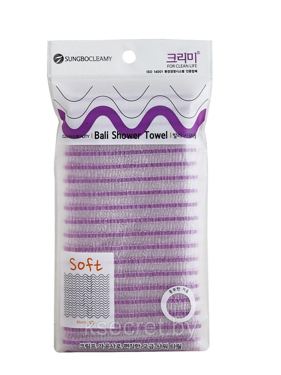 SB CLEAN&BEAUTY Мочалка для душа (28х100) Bali Shower Towel 1шт - фото 1 - id-p173116628
