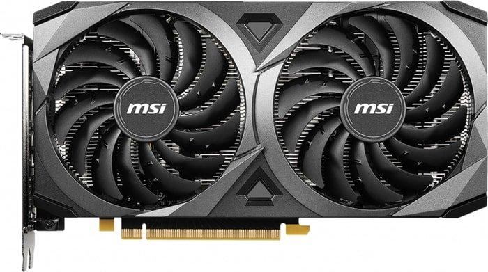 Видеокарта MSI GeForce RTX 3060 Ti Ventus 2X 8G OCV1 LHR