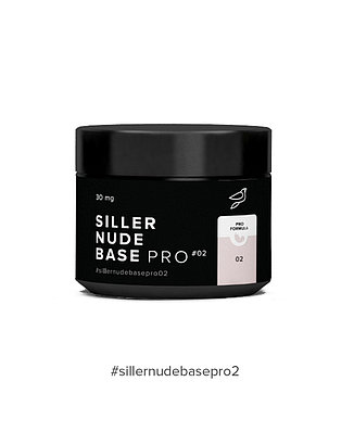 Siller Nude Base Pro №3 — камуфлирующая цветная база (молочно-розовый), 30мл