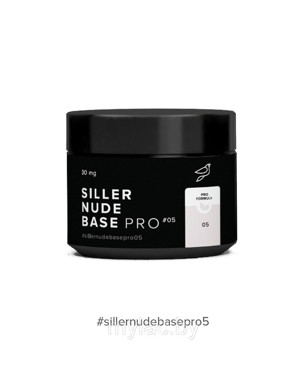 Siller Nude Base Pro №5 — камуфлирующая цветная база (розово-лавандовый), 30мл