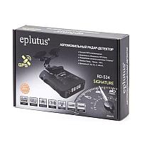 Радар-детектор Eplutus RD-534 c GPS. Signature/Сигнатурный, 800-1100нм. Автомобильный антирадар