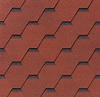 Битумная черепица IKO SUPERGLASS HEX Tile Red Ultra (20)