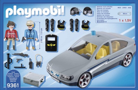 Игрушка Playmobil Полиция под прикрытием 9361 - фото 4 - id-p173126751