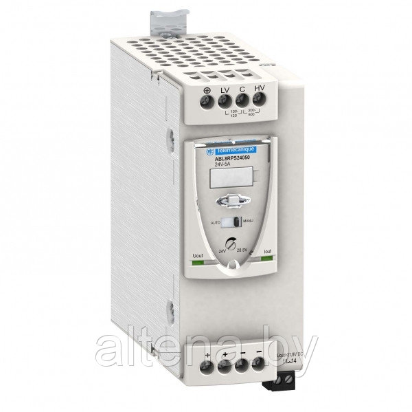 ABL8RPS24050 БЛОК ПИТАНИЯ УНИВЕРСАЛ 1-ФАЗНЫЙ 24В 5A