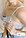 К100314 Бюстгальтер хлопковый с ореолой для кормящих мам серый меланж/синий/красный, фото 3