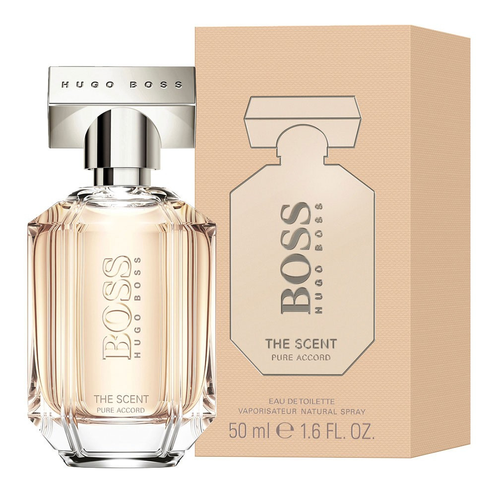 Женская туалетная вода Hugo Boss The Scent Pure Accord For Her edt 100ml - фото 1 - id-p173135068