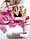 КБ-504 Бюстгальтер бесшовный для кормящих женщин HUNNY mammy розовый меланж, фото 5