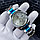 Стильные часы Rolex  (кварц, серебристые, копия), фото 3