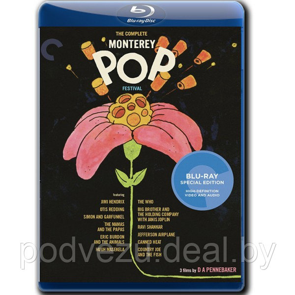 VA - The Complete Monterey Pop Festival (2017) (3 Blu-ray) - фото 1 - id-p173137127