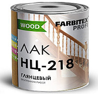 FARBITEX PROFI WOOD Лак глянцевый НЦ-218 1,7л