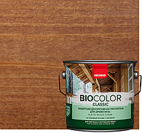 NEOMID BIO COLOR CLASSIC Защитная декоративная пропитка для древесины Тик 2,7л