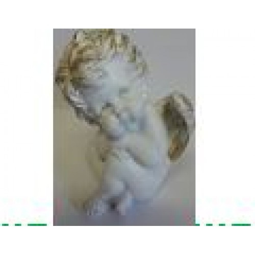 Фигура садовая ангелочек задумчивый, арт. f-3, 17 см - фото 1 - id-p173140397