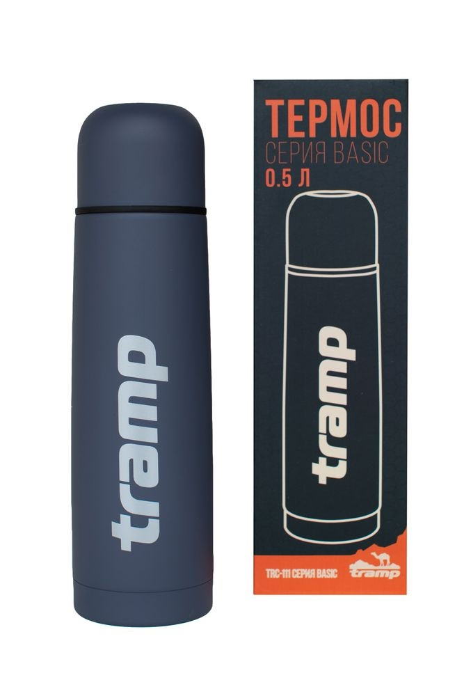 Термос Tramp серия Basic 0,5 л ( серый ) - фото 1 - id-p173143000