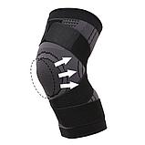 Бандаж фиксатор компрессионный из неопрена для коленного сустава (наколенник спортивный), фото 6