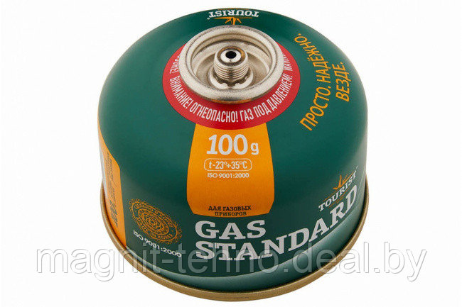 Баллон газовый TOURIST Gas Standard TBR-100 - фото 2 - id-p173152359
