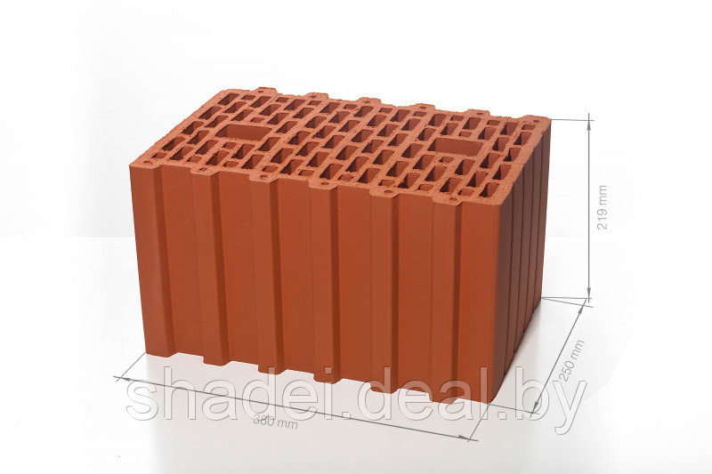 Керамический блок БРАЕР 10,7НФ (380х250х219) - фото 1 - id-p173154842
