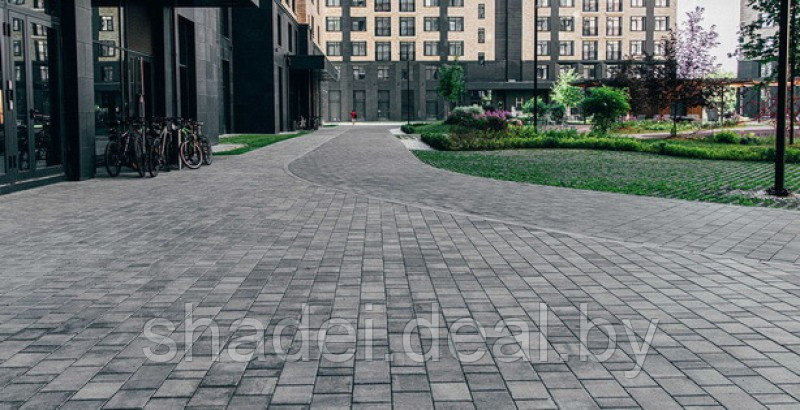 Тротуарная плитка Старый город "Ландхаус", Color Mix "Туман", h=80 мм - фото 6 - id-p173154878