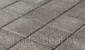 Тротуарная плитка Лувр, Гранит серый, 200*200