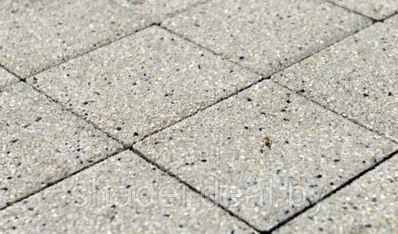 Тротуарная плитка Лувр, Гранит белый, 200*200 - фото 1 - id-p173154897