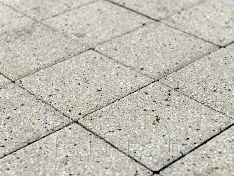 Тротуарная плитка Лувр, Гранит белый, 200*200 - фото 2 - id-p173154897