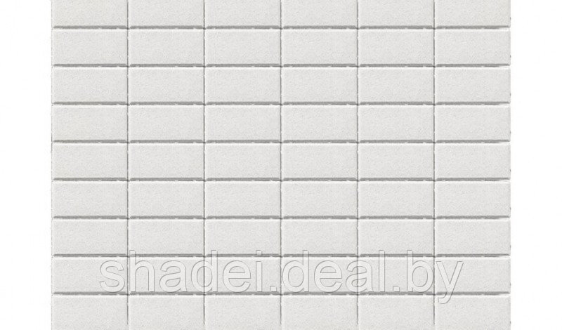 Тротуарная плитка Прямоугольник, Белый, 200*100*60 мм - фото 3 - id-p173154955