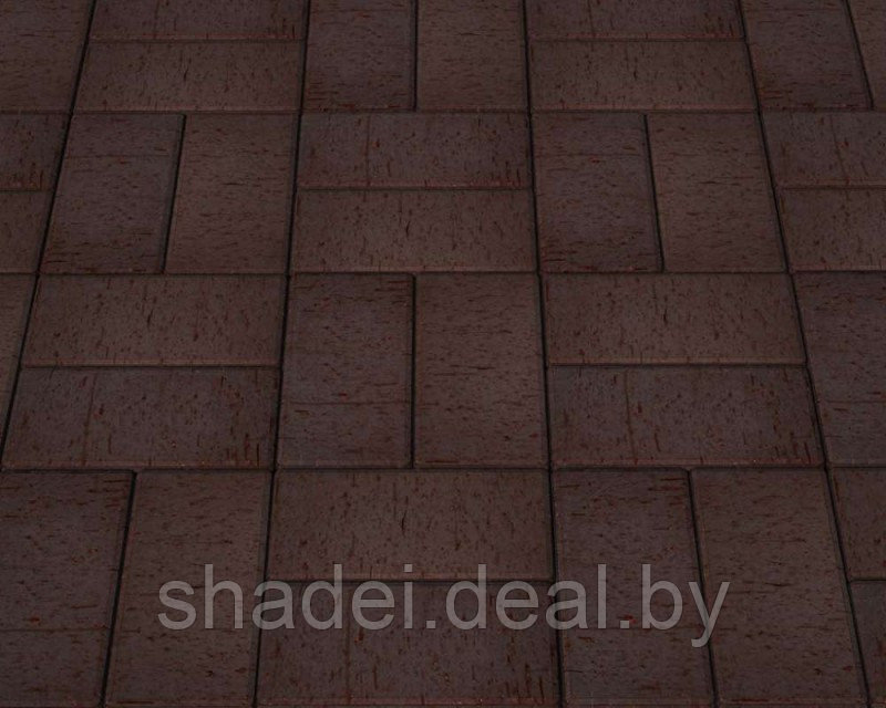 Клинкер тротуарный коричневый "Мюнхен" классик - фото 4 - id-p173155006