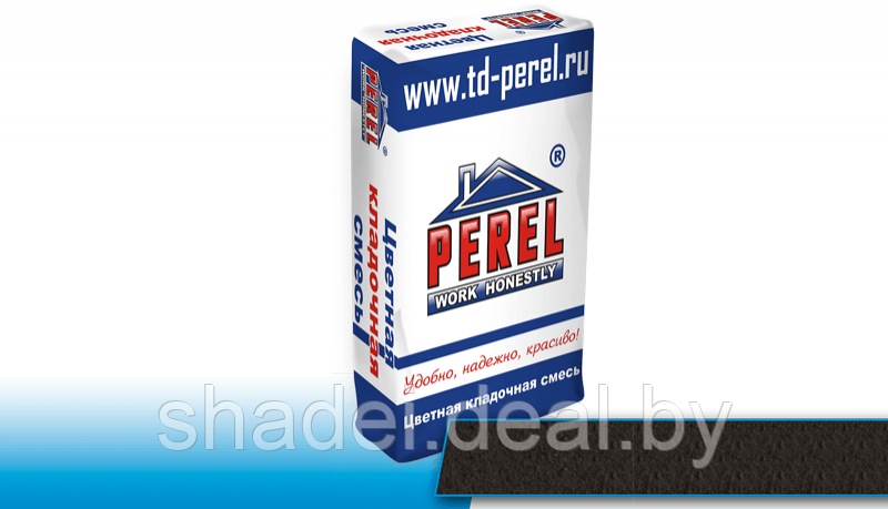 Цветная кладочная смесь Perel VL 0215 Темно-серая 50кг - фото 1 - id-p173155068