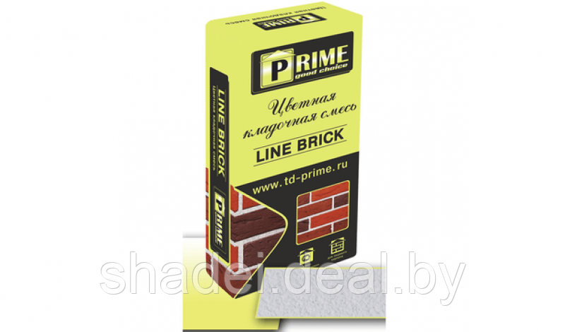Цветная кладочная смесь Prime "Line Brick Wasser" 4053 Белая 25 кг - фото 1 - id-p173155129